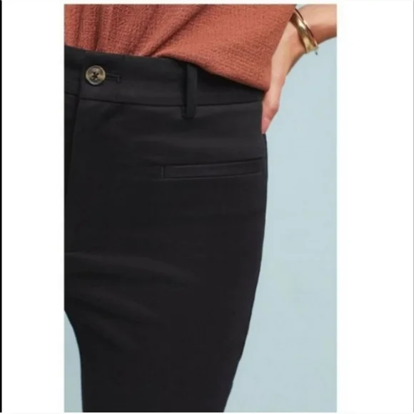 Anthropologie Cropped Skinny Pedal Pusher Pants - Picture 3 of 11